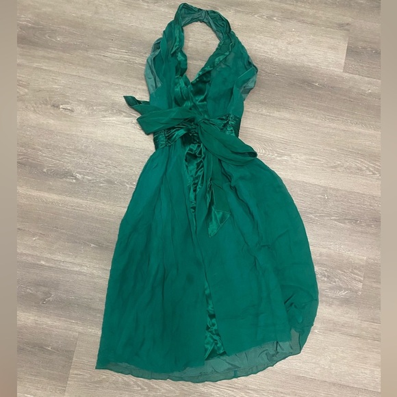Maggy London Silk Halter Dress size 8 - Picture 1 of 6